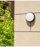 16W 20W Outdoor LED Wall Lamp Garden Porch Surface Mounted Oval Sconce Bathroom Moistureproof Ceiling Light 110V 220V