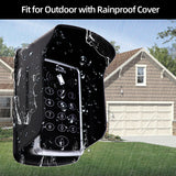 RFID Keypad Keyboard Access Control System Waterproof Cover Outdoor 10pcs EM4100/TK4100 Keyfobs Door Opener for Home Lock System