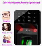 3000 Face 3000 Figners 2.8Inch LCD TCP/IP USB Biometric Fingerprint Face Access Control Device System Support 125khz RFID Card