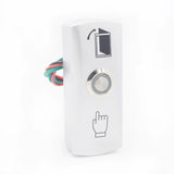 Zinc Alloy  Exit Button  Switch NO/NC/COM Door System Push Exit Release Button Switch For Access Control Backlight Button