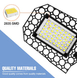 LED Garage Lamp 220V Floodlight E27 Light Bulb 200W 300W 400W Industrial Lighting Folding Warehouse Lampara Gym Ceiling Light
