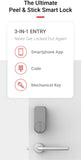 Bluetooth-compatible smart door lock can smart key/password /APP unlock with Tuya smart or smart life APP Electronic Lock