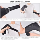 Electric Heating Massager Therapy Shoulder Pad Brace Pain Relief Support Brace Therapy Joint Injury Recovery Rehabilitation