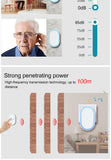 Intelligent Wireless Doorbell Home Welcome Doorbell Waterproof 300m Remote Smart Door Bell Chime EU UK US Plug Optional