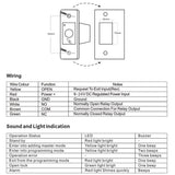 12V DC RFID Reader Keyless Door Opener Metal  Access Control Keypad 800 Users Mini  IP66 Waterproof Embedded Fingerprint Reader