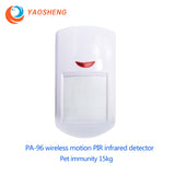 Wireless WIFI GSM Home Burglar Security Alarm System SMS Tuya Smart Life APP Control With 4.3Inch Touch Screen Alarm Kits