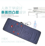 Multifunctional electric massage mattress heated the elderly equipment full-body massage cushion household