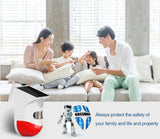 Wireless Tuya Smart Life Flash Strobe Outdoor Solar Infrared Waterproof Siren Home Burglar Security Alarm System Use With PG107
