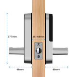 Smart Lock, wifi App pincode Keypad Biometric Fingerprint electronic door lock From Brazil
