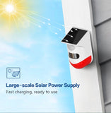 Wireless Tuya Smart Life Flash Strobe Outdoor Solar Infrared Waterproof Siren Home Burglar Security Alarm System Use With PG107