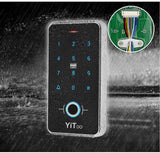 YiToo RFID Fingerprint Access Control System Door Lock, IP68 Fully Waterproof Electric Lock Set For Home Safe, Outdoor