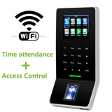 2.4 Inch LCD Biometric WIFI Fingerprint Access Control Time Attendance System TCP/IP RJ45 Fingerprint Reader