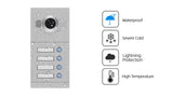 JeaTone 1.0MP IP Call Panel  for 1/2/3/4 Floors Single Apartment with High Resolution Day/Night Vision, IP65 Waterproof Doorbell