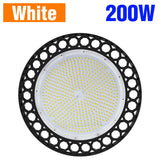 220V Lamp Garage Bulb UFO Lampara Led Spotlight 100W 150W 200W 240W Industrial Lighting Chandelier For Warehouse