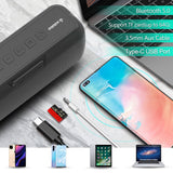 X8 60W Portable Speakers Bass Subwoofer Wireless Waterproof TWS 6600mAh Power Bank Function Support USB/TF/AUX