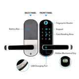 Smart Lock, wifi App pincode Keypad Biometric Fingerprint electronic door lock From Brazil