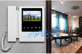 YiToo 4.3 inch Video Door Phone Home Security Intercom System Video Doorbell Outdoor Waterproof 700TVL Camera IR Night Vision