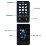 YiToo Door Access Control System Kit RFID Keypad + Power Supply + Electric 180KG Magnetic Lock Strike Door Locks for Home Safe