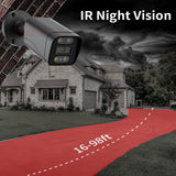 5MP 4CH POE NVR Kit IP Camera With Micro Alarm Motion Detection P2P Camera System Full color night vision Smart Face Search