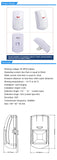 GauTone PA96R PIR Motion Sensor 15kg Pet Immune Wireless Infared Motion Detector Connect with RF 433MHz Alarm System