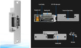 YiToo RFID Fingerprint Access Control System Door Lock, IP68 Fully Waterproof Electric Lock Set For Home Safe, Outdoor