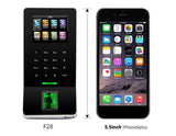 2.4 Inch LCD Biometric WIFI Fingerprint Access Control Time Attendance System TCP/IP RJ45 Fingerprint Reader