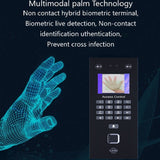 3000 Face 3000 Figners 2.8Inch LCD TCP/IP USB Biometric Fingerprint Face Access Control Device System Support 125khz RFID Card