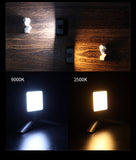 RGB Video Lights Mini LED Camera Light 2000mAh Rechargable LED Panel Lamp Photo Video Lighting  for Youtube Tik tok