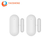 YAOSHENG PB68 Magnetic Sensors Wireless Door Detector Window Sensor WiFi App for 433MHz Home Security Detector Alarm System Kits