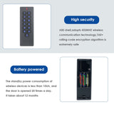 Waterproof Wireless Door Lock Remote Control Access Control 125Khz 13.56Mhz RFID Access Control Wireless Keypad Control Reader