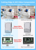 8CH Security Camera System 2CH 4CH Wifi Cctv Camera Video Surveillance 2MP 3MP 5 MP DVR with 1T 2T Hard Drive