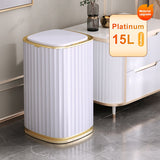Hot Selling Kitchen Storage Box Trash Can Induction Small Car Box Automatic Smart Dustbin Smart Trash Bin