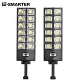 LED Super Bright Outdoor Solar Powered Lamp Waterproof Motion Sensor Human Induction Solar Garden Light Yard Garage Light