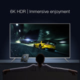 Smart Android TV Box Android 12 4GB 32GB 64GB 2.4G/5GHz Wifi Bluetooth Android TV Box 6K HDR Media Player 3D Video Set Top Box