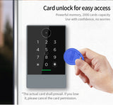 TTLOCK QR Code Access Control Reader 13.56Mhz Rfid IP67 Waterproof Keypad QRcode Scanner K3Q +G2 Hub Work with Alexa Google Home