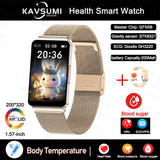 2023New Non-invasive Blood Glucose ECG Smart Watch Heart Rate 24-hour Automatic Health Monitoring Fitness Bracelet For Men Women