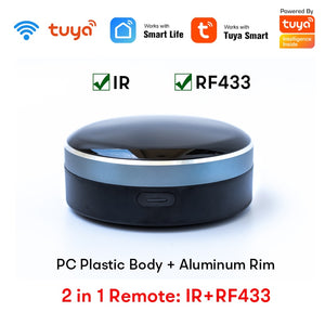 Cloudraker Tuya Smart Infrared RF Universal Remote Control Smart Home Hub IR Blaster Works with Alexa Google Home Siri