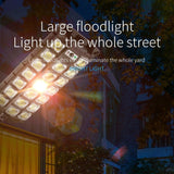 15000LM Solar Street Light Motion Sensor LED Solar Flood Lights Dusk to Dawn Outdoor IP66 Waterproof LED Security Lamp For Yard