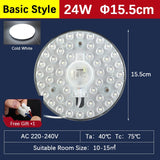 Led Panel Light 220V Round Ring Circle Led Light Board Panel 12W 18W 24W 36W 72W For Ceiling Light Replacement Led Module Lamps