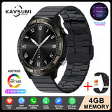 2023 4G RAM 1.60&quot; New Smart Watch Men Display Voice Calling Sport Watches Local Music Playback IP67 Waterproof Clock For Xiaomi