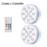 Pool Light Underwater Swimming Pool Lighting 13LEDs Updated Submersible Light IP68 Outdoor Spotlight for Aquarium Fish Tank Pond