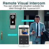 7&quot; Video Intercoms For Home WIFI Wireless Video Door Bell Tuya Smart Outdoor Wired Doorbell Camera Intercoms For The Apartment