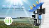 4K 8MP Solar Camera Dual Lens 10X/4X Zoom 4G /WIFI Ai Security Outdoor Camera Humanoid Tracking Color Night Vision PTZ Cam