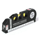 Multi-function High Precise Laser Leveling Instrument Steel Ruler Straight Line Laser Level Aligner Vertical Measure Tape