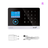 Wireless WIFI GSM Home Security Alarm System - Smart Life APP With Motion Sensor Detector Compatible With Alexa &amp; Google