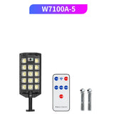 Motion Sensor Outdoor Solar Lamp Waterproof Wall LED Lamp with 3 Lighting Mode Solar Powered Lights for Garden Patio