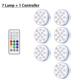 Pool Light Underwater Swimming Pool Lighting 13LEDs Updated Submersible Light IP68 Outdoor Spotlight for Aquarium Fish Tank Pond