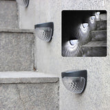 10Pack LED Solar Light Outdoor Wall Lamps Energy Garden Lamps Waterproof Solar Fence Lamp Christmas Decoration Festoon Led Light