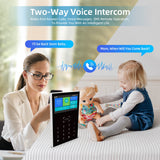 4G Wireless Burglar Alarm System PG109 Smart Home Security System Support Alexa&amp;Google Home Door Windows Motion Sensor Alarm