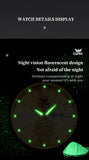 Original Quartz Men Watch Waterproof Luminous Dual Calendar Stainless Steel Wristwatch Luxury Watches